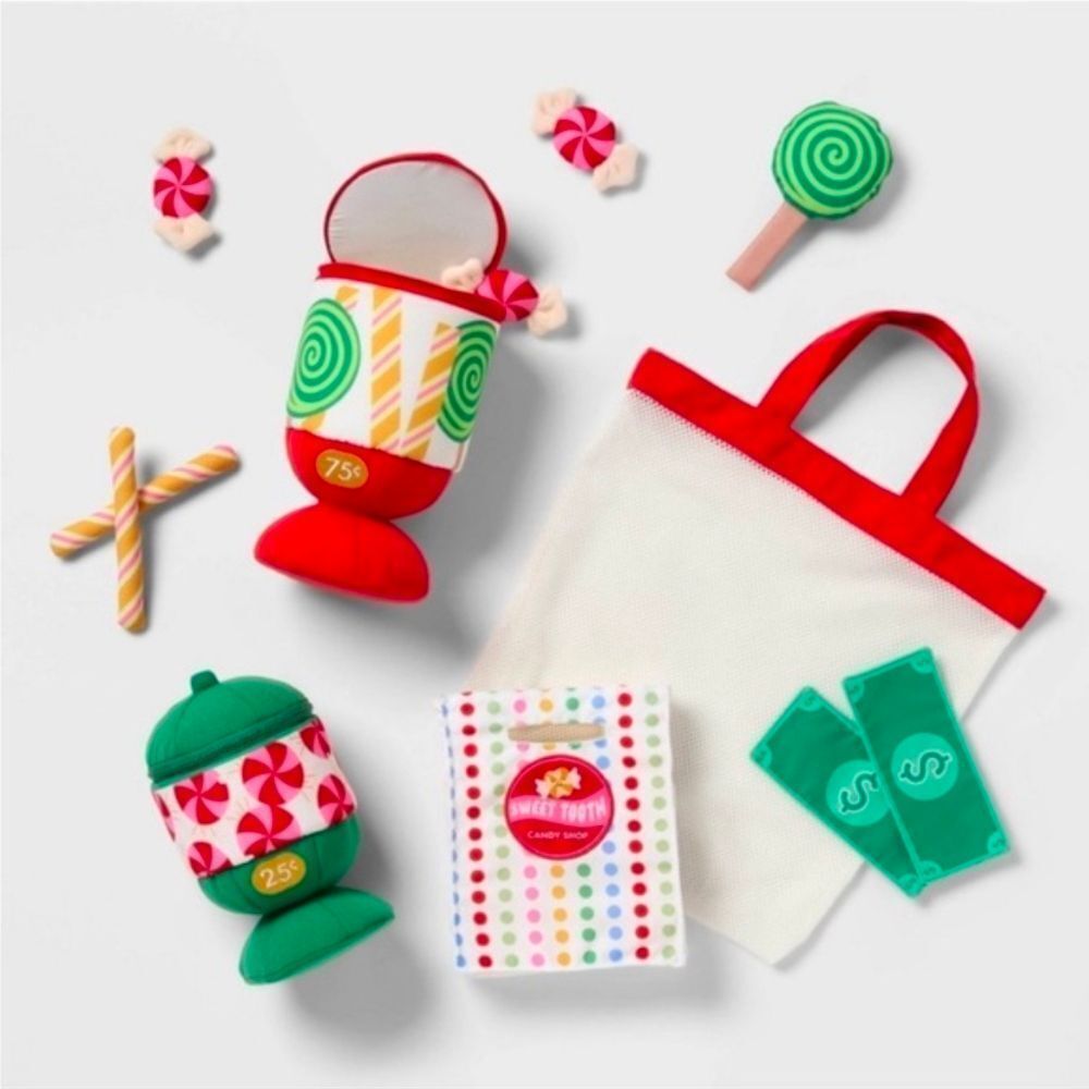 Pillowfort Kids Candy Shop Interactive Play Set 12pc Christmas Easter Gift NWT